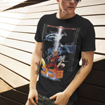 Space Adventure Cobra Graphic T-Shirt Retro Anime Sci - Retro Punk Design 