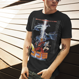 Space Adventure Cobra Graphic T-Shirt Retro Anime Sci - Retro Punk Design 