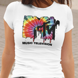 MTV Retro Graphic T-Shirt | 80s 90s Vintage Music TV Logo Tee | RetroPunkDesign